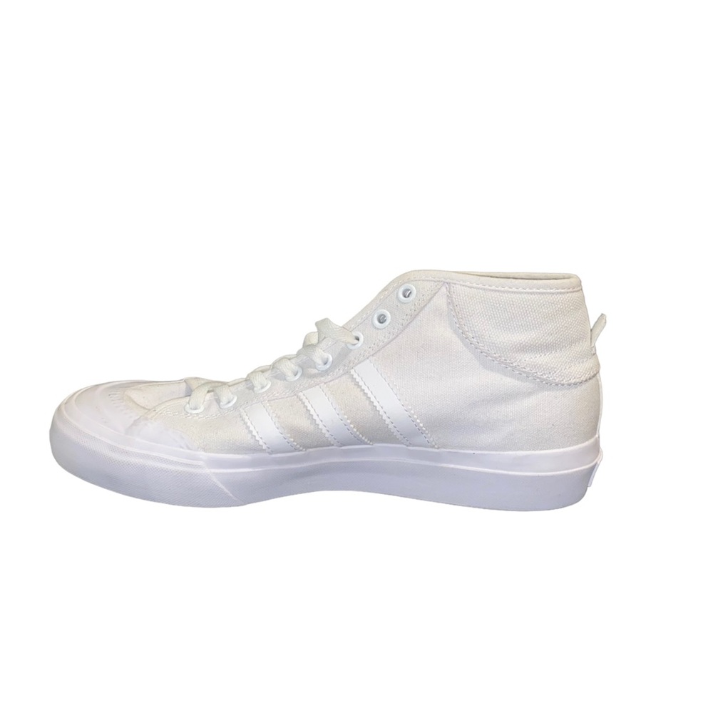 Adidas White Mid Sneakers Matchcourt